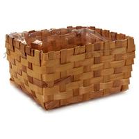 Bloempot Ibergarden Bruin Riet 21 x 12,5 x 27 cm
