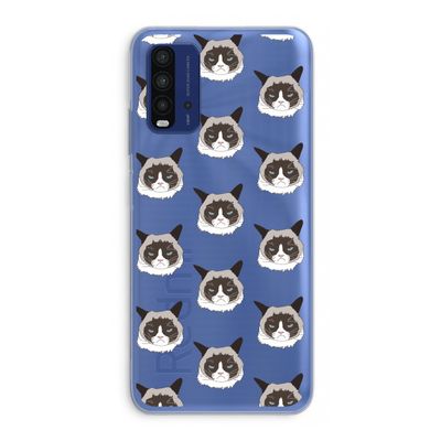 It's a Purrr Case: Xiaomi Redmi 9T Transparant Hoesje