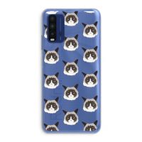 It's a Purrr Case: Xiaomi Redmi 9T Transparant Hoesje