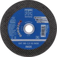 PFERD TOOLS EHT 180-2,5 SG INOX 61326423 Doorslijpschijf recht 180 mm 25 stuk(s) RVS