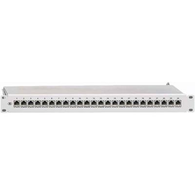 Rutenbeck PP-ClassEA iso-24/1 24 poorten Netwerkpatchpaneel 483 mm (19) CAT 6 1 HE Grijs