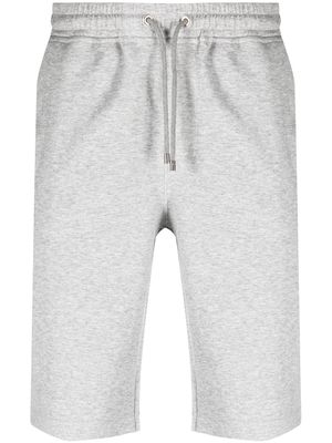 Corneliani short en coton à lien de resserrage - Gris