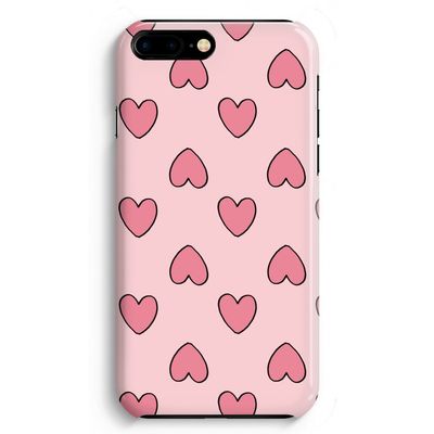 Ondersteboven verliefd: iPhone 8 Plus Volledig Geprint Hoesje