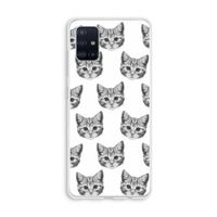 Kitten: Galaxy A51 4G Transparant Hoesje