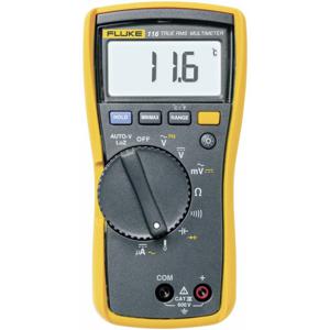 Fluke 116 Multimeter Digitaal CAT III 600 V Weergave (counts): 6000