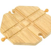Houten rails - Kruisingsplateau