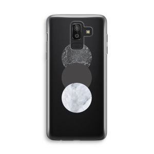 Marmeren cirkels: Samsung Galaxy J8 (2018) Transparant Hoesje