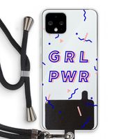 GRL PWR: Pixel 4 Transparant Hoesje met koord