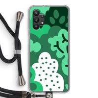 Bushes: Samsung Galaxy A32 5G Transparant Hoesje met koord