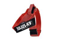Julius k9 riemtuig - hondentuig - rood - maat 1 - 63-85 cm
