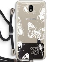 Tiny Bugs: Samsung Galaxy J7 (2017) Transparant Hoesje met koord