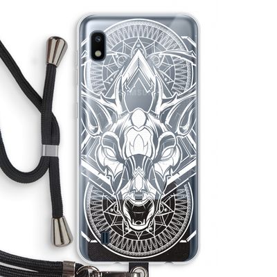 Oh Deer: Samsung Galaxy A10 Transparant Hoesje met koord