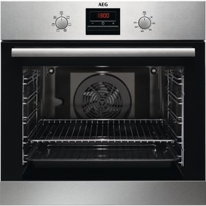 AEG BES33101ZM Elektrische oven 72 l A Zwart, Roestvrijstaal