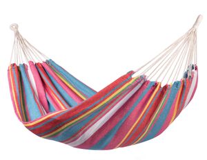 'Salvora' Double Tweepersoons Hangmat - 180 kg - Roze - Brazilië - 123 Hammock