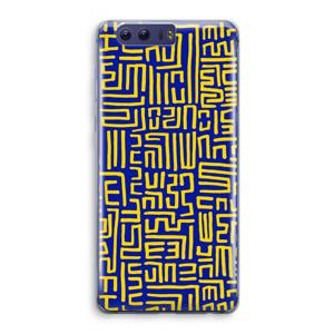 Majorelle Blue Print: Honor 9 Transparant Hoesje