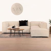 Sohome Hoekbank Ezra 3-zits - Beige - thumbnail