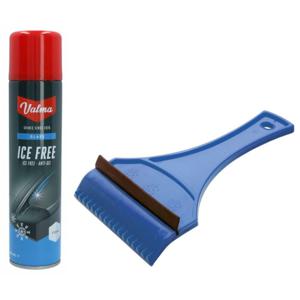 Ruitenontdooier spray - voor auto - 400 ml - antivries sprays - winter/vorst - incl. ijskrabber