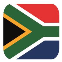 Bierviltjes Zuid Afrikaanse vlag - vierkant - 15x stuks - karton - tafel versiering