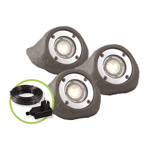 GardenLights 12 volt tuinspots Lapis set 3 spots 3577443