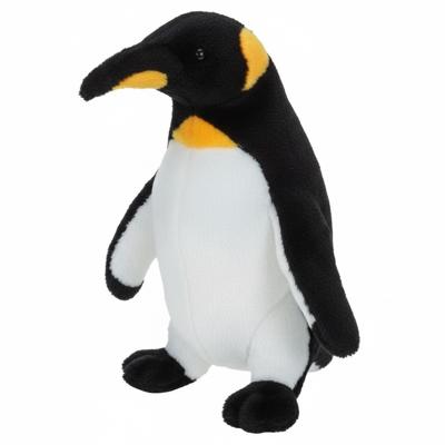 Cornelissen Pluche Konings Pinguin knuffel - zwart/wit - 36 cm - Pooldieren