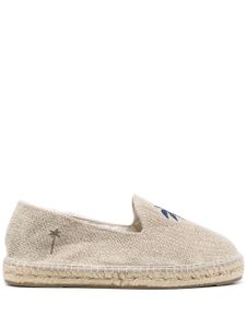 Manebi espadrilles à broderies - Tons neutres