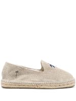 Manebi espadrilles à broderies - Tons neutres