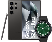 Samsung Galaxy S24 Ultra 512GB Zwart 5G + Galaxy Watch 6 Classic Zwart 47mm