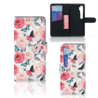 Xiaomi Mi Note 10 Pro Hoesje Butterfly Roses