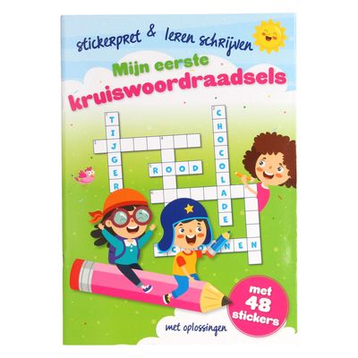 Mondikaarten Mijn eerste kruiswoordraadsels
