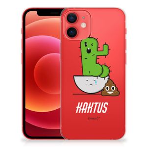 iPhone 12 Mini Telefoonhoesje met Naam Cactus Poo