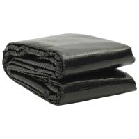 VidaXL Zwembadhoes 488x244 cm pe zwart VidaXL Zwembadhoes 488x244 cm pe zwart