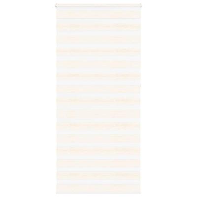 VidaXL Zebra blind 105x230cm stofbreedte 100,9cm polyester marmerbeige
