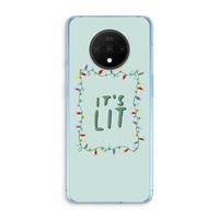 It's Lit: OnePlus 7T Transparant Hoesje