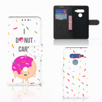 LG V40 Thinq Book Cover Donut Roze - thumbnail