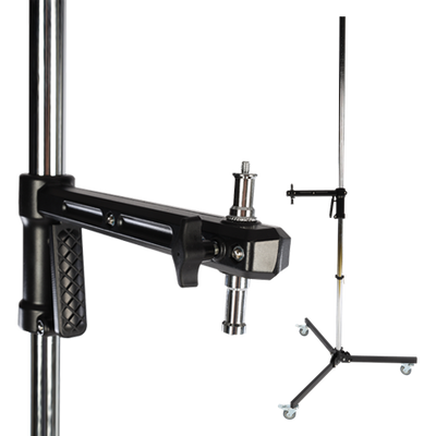 StudioKing heavy duty lampstatief op wielen fpt-3604 220 cm