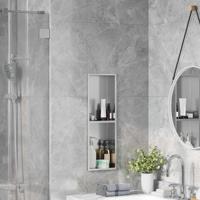 Douche Niche Zilver 60 x 20 x 9.5 cm Roestvrij staal