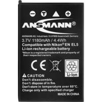 Ansmann EN-EL5 Camera-accu Vervangt originele accu EN-EL5 3.7 V 1180 mAh