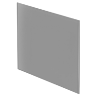 Whisper Design Ventilatierooster Vierkant (afvoer & Toevoer) Ø100mm - Vlak Glas - Mat Grijs Whisper Design Ventilatierooster Vierkant (afvoer & Toevoer) Ø100mm - Vlak Glas - Mat Grijs