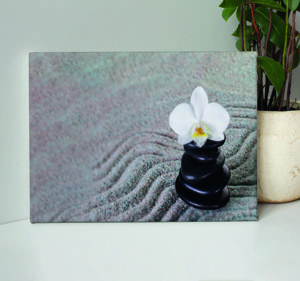 Zen-stenen Canvas schilderij woonkamer