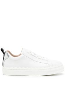 Chloé baskets Lauren en cuir - Blanc