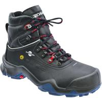 HKS Werkschoen Delta 1 Dry STP Hoog S3 ESD | Zwart/Blauw | Maat 44 - 00.162.029.44