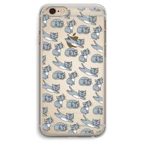 Poezen: iPhone 6 Plus / 6S Plus Transparant Hoesje