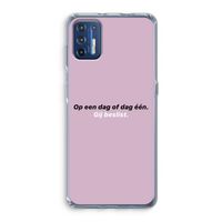 gij beslist: Motorola Moto G9 Plus Transparant Hoesje