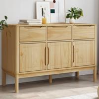 Dressoir FLORO 114x43x74 cm massief grenenhout wasbruin Dressoir FLORO 114x43x74 cm massief grenenhout wasbruin