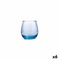 Glas Luminarc Maine Blauw Glas 320 ml (6 Stuks)