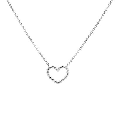 Karma Ketting Open Your Heart Zilver