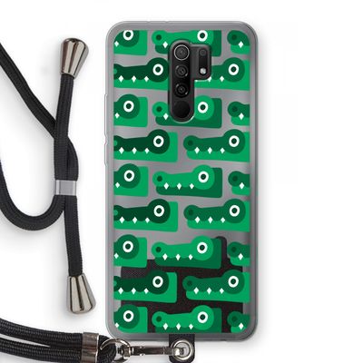 Crocs: Xiaomi Redmi 9 Transparant Hoesje met koord