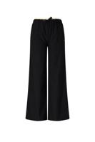NoBell winter wide leg broek meisjes - zwart - Sub - pinstripe