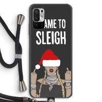 Came To Sleigh: Xiaomi Redmi Note 10 5G Transparant Hoesje met koord