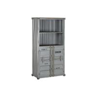 Planken Home ESPRIT Grijs Hemelsblauw Metaal Hout MDF 87 x 44 x 168,5 cm